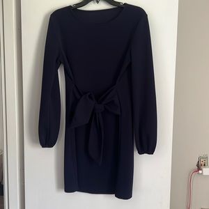 Professional blue dress